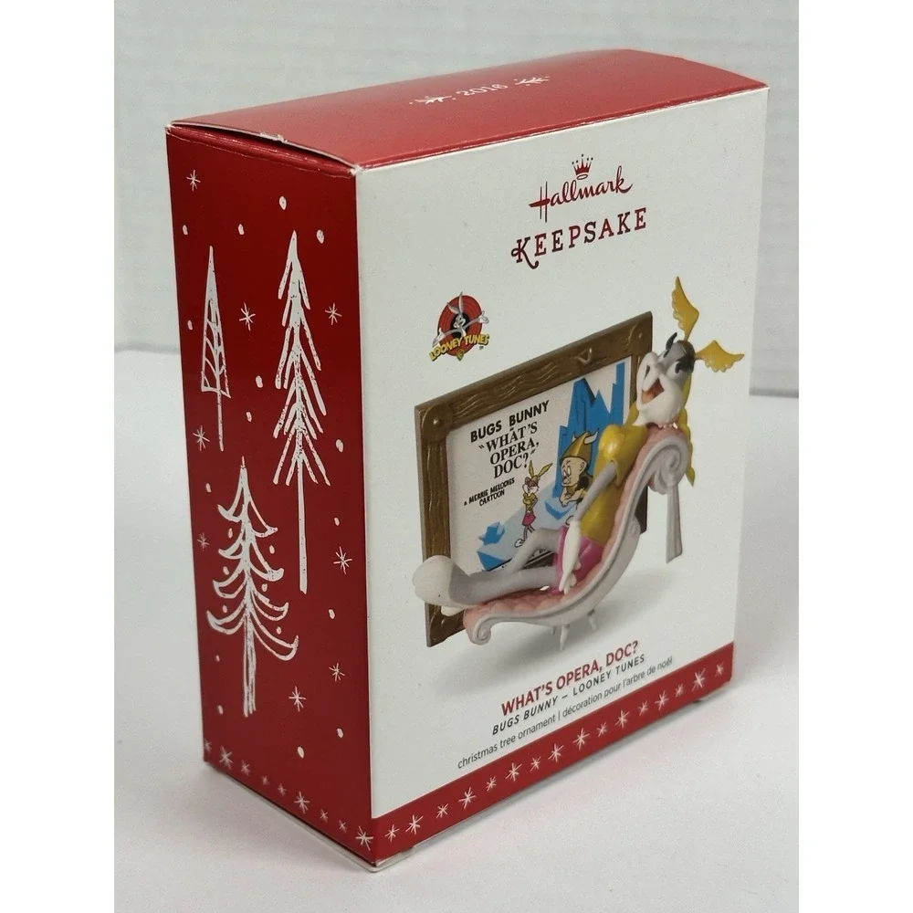 Hallmark Keepsake 2016 Bugs Bunny What's Opera Doc Ornament Looney Tunes